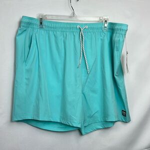 Reef aruba blue woven Board shorts size XXL NWT